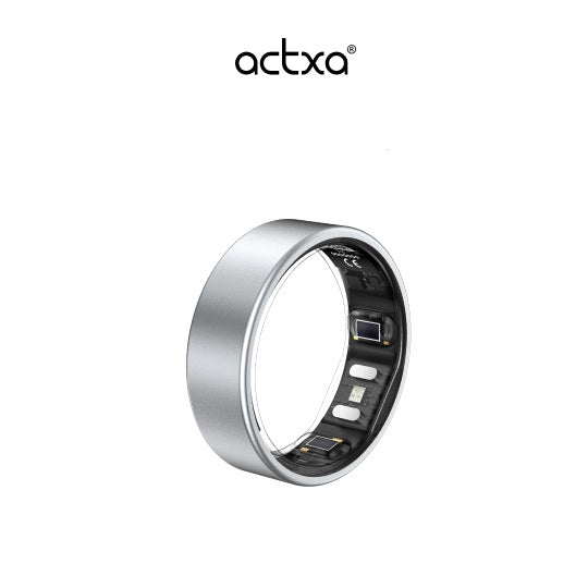 Actxa Core Smart Ring - Silver (Size 9)