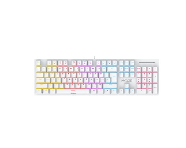Armaggeddon MKA-7C [2024] Linear Keyboard - White