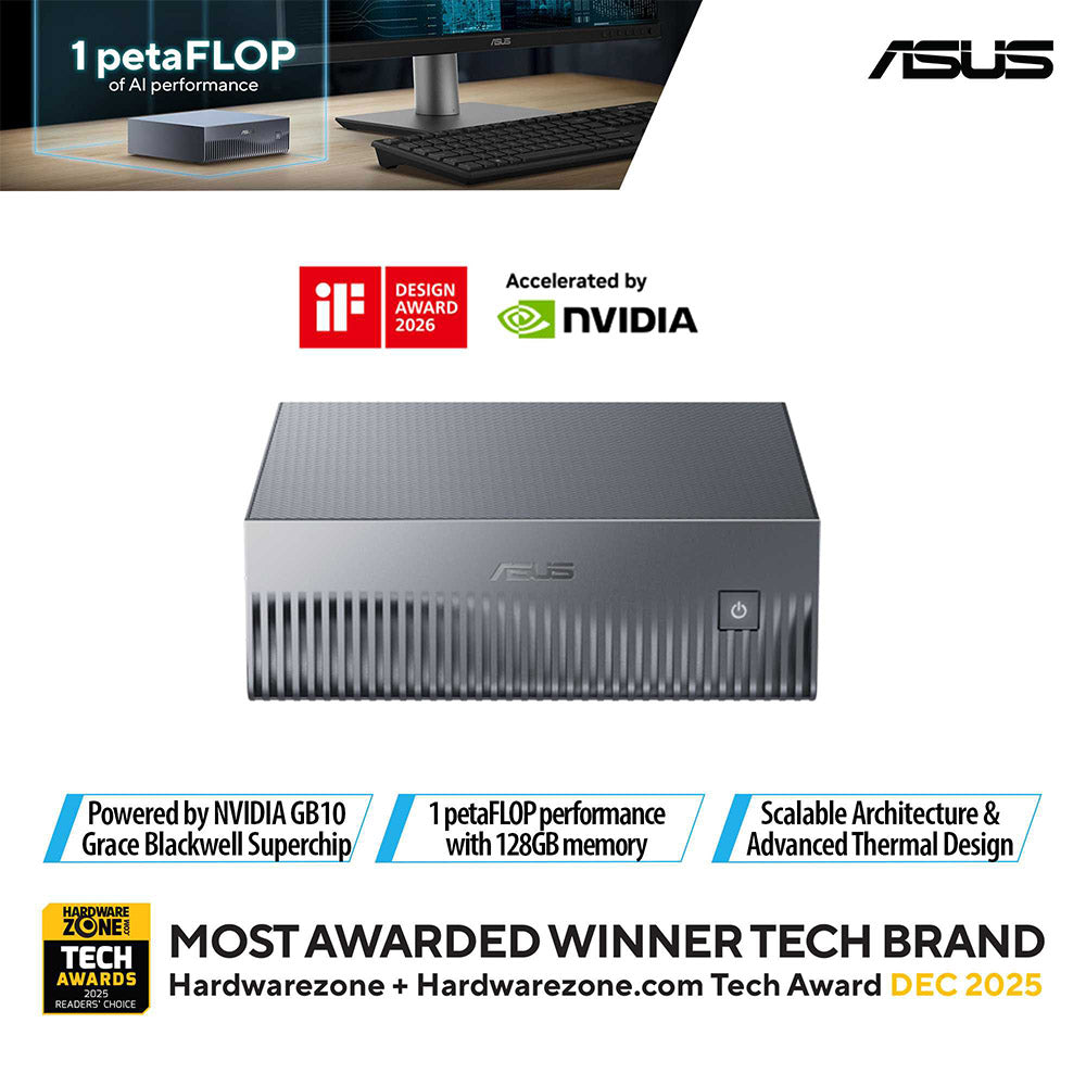 Asus NUC Ascent GX10 AI ARM v9.2-A (GB10) M00070 Linux 1T 1Y
