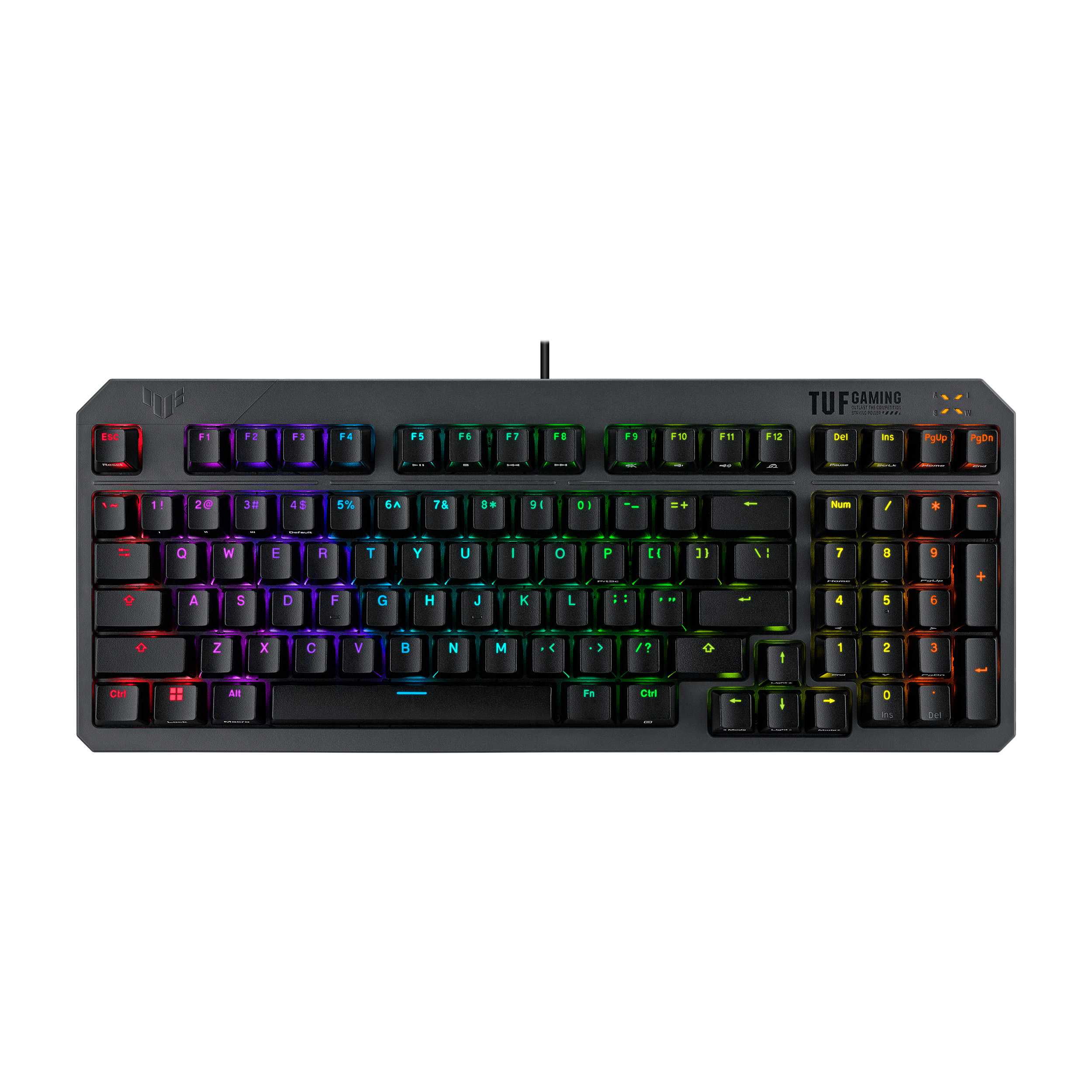 Asus TUF Gaming K3 Gen II RX Keyboard - Blue Switch