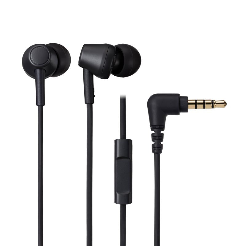 Audio-Technica ATH-CK350XIS Inner Earphone with Mic (Black)