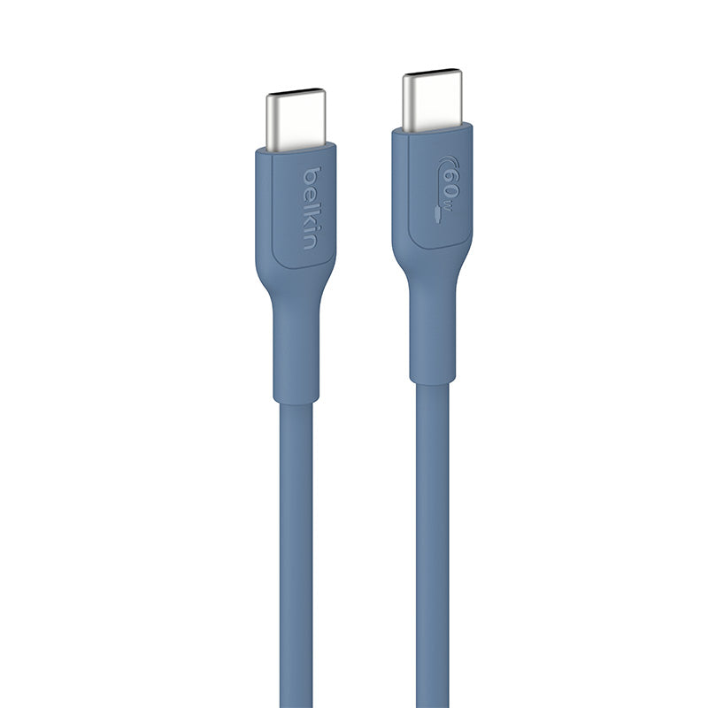 Belkin CAB023fq1MBL BoostCharge USB-C to USB-C 60W 1M 2.0 Cable (Blue)
