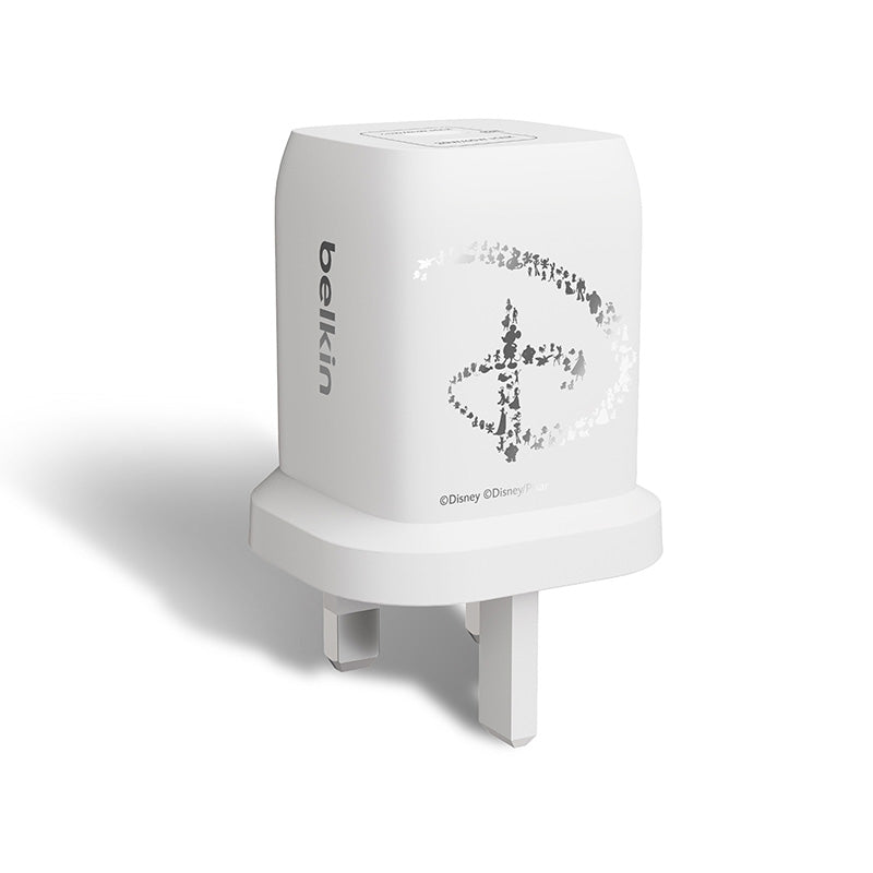 Belkin WCH013myWH-DY Disney Series BoostCharge Pro Dual USB-C GaN Wall Charger with PPS 65W
