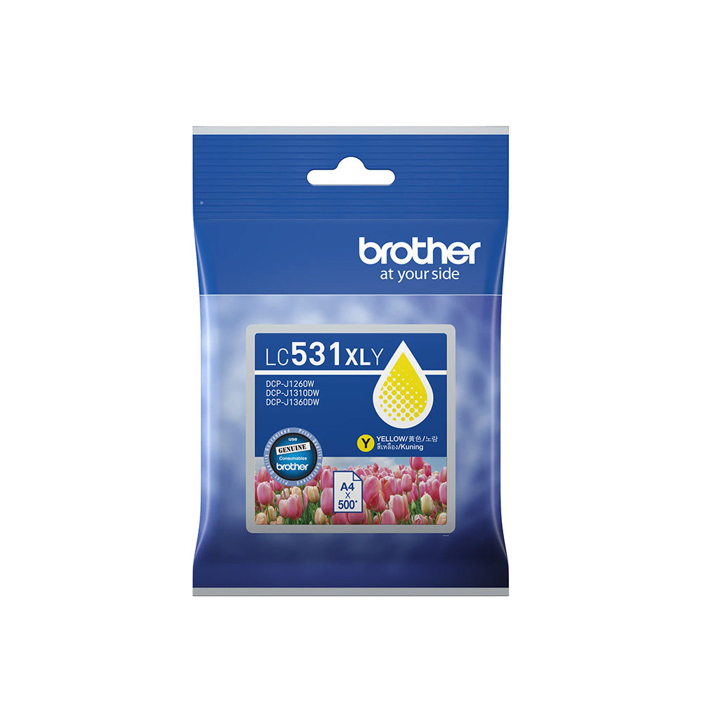 Brother LC531XL Yellow Ink Cartridge