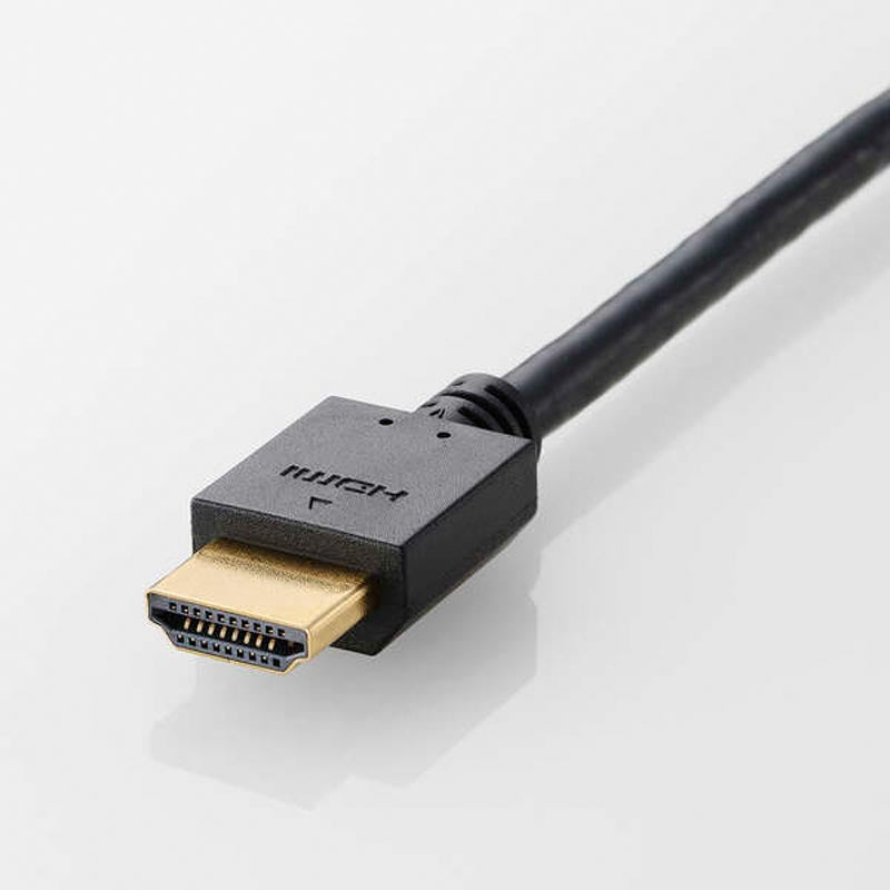 Elecom DH-HD14E50BK2 Ver 1.4 High Speed HDMI Cable 5m (Black)