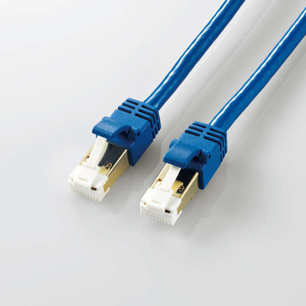 Elecom LD-TWSYT/BM10 CAT7 SOFT 10M LAN CABLE UNBREAKABLE LATCH