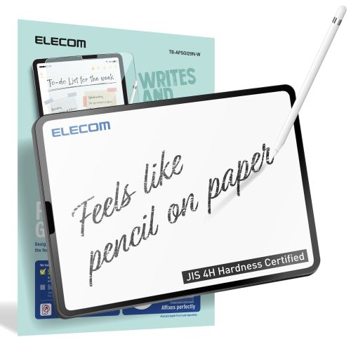 Elecom TB-APSG129N-W iPad Pro 12.9 inch 2 Pcs LCD Tempered Glass Protector