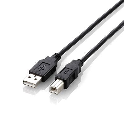 Elecom USB 2.0 Cable [2.0M] (Black)