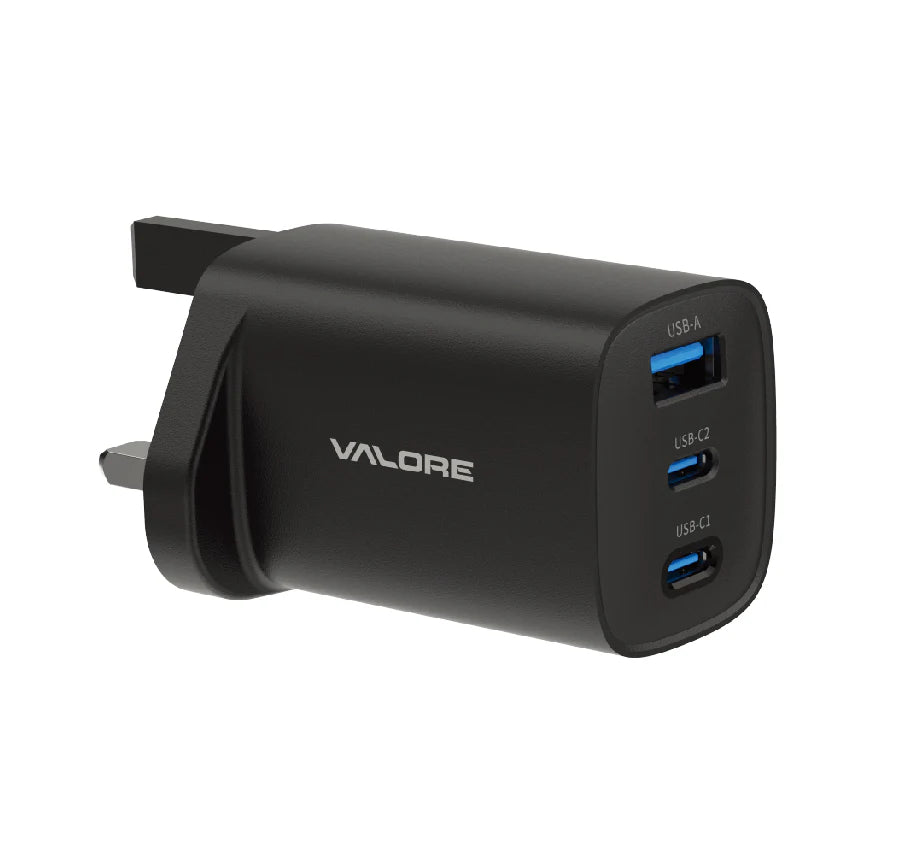 FLB-Valore PA-008-BK PD65W 1A2C GaN Wall Charger Black
