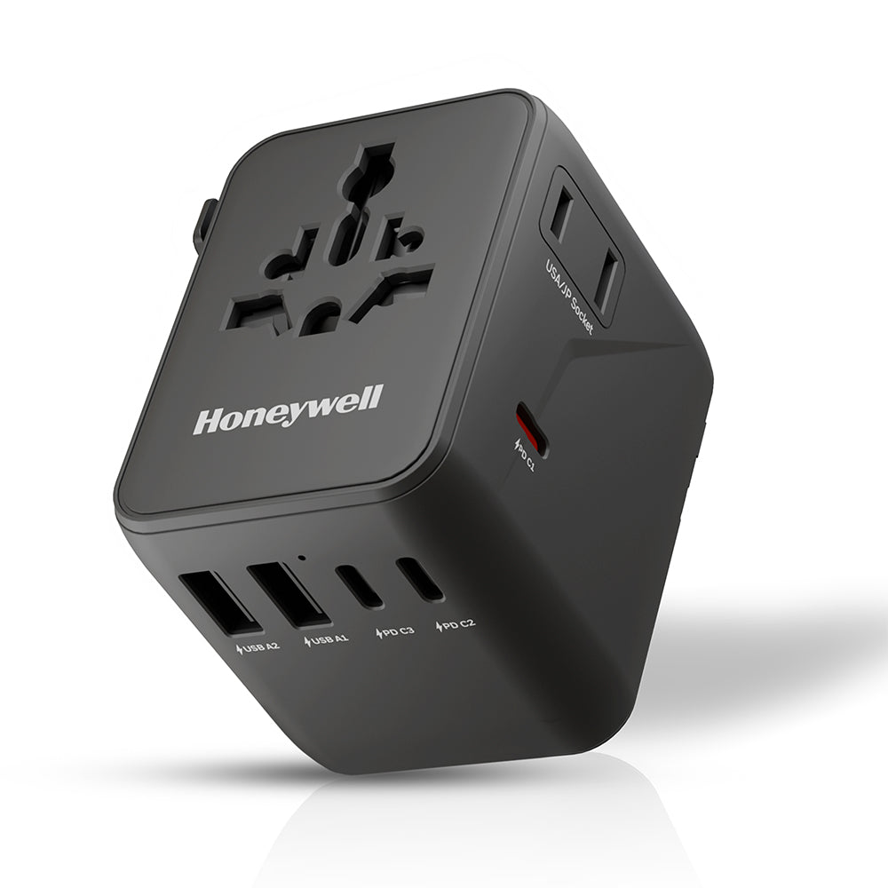 Honeywell Universal World Travel Adapter 70W (Black)