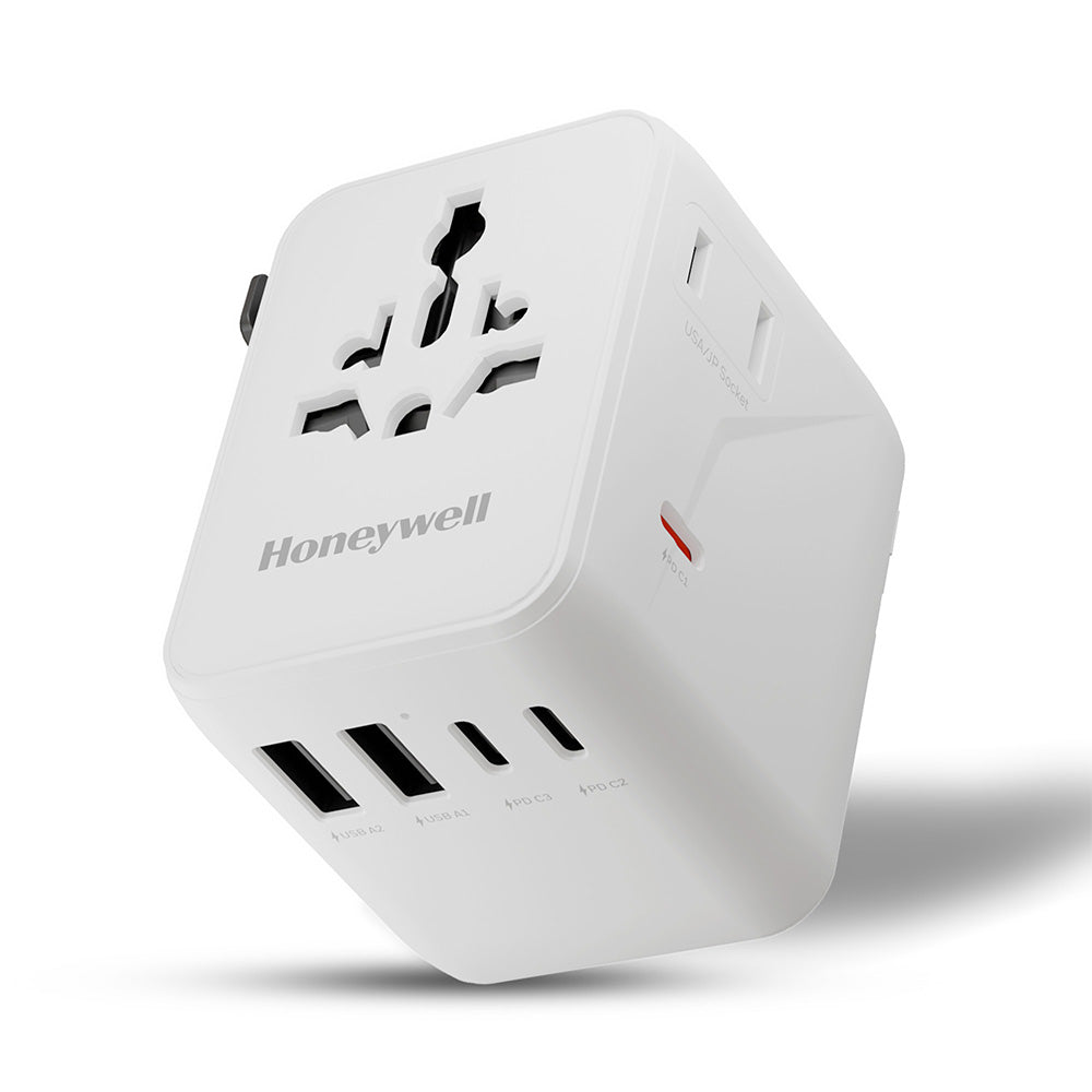 Honeywell Universal World Travel Adapter 70W (White)