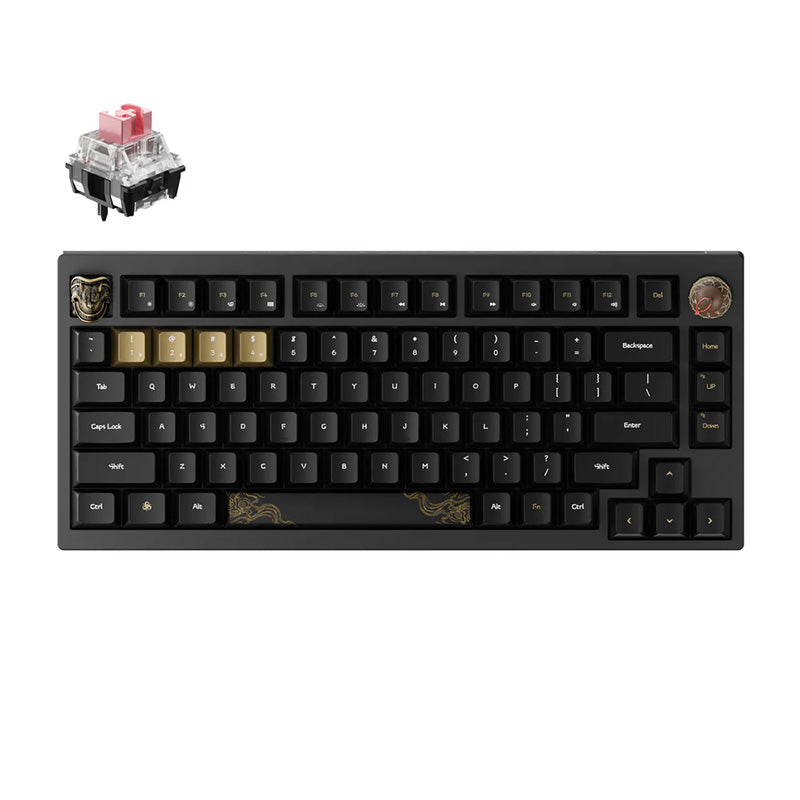 Keychron Black Myth Wukong (WKD-21) Wireless Mechanical Keyboard (Pink Switch)
