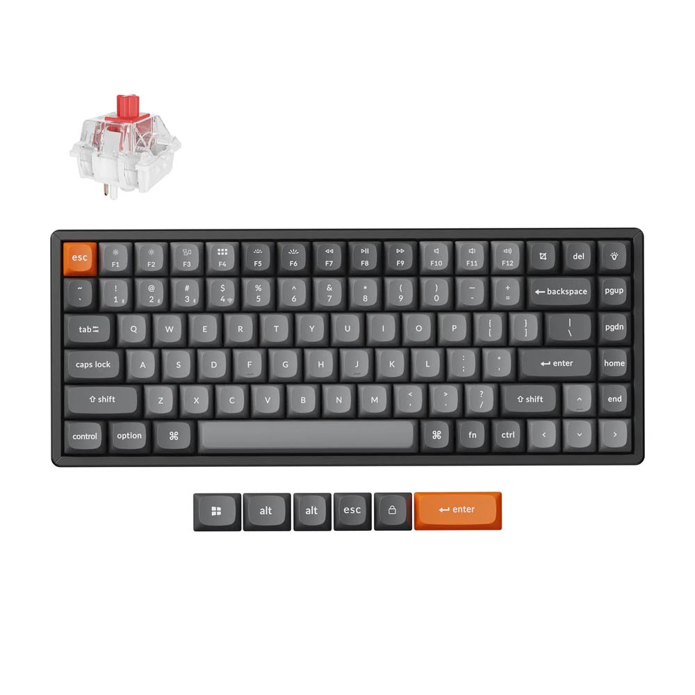 Keychron K2 Max (K2M-J1) Wireless Custom Mechanical Keyboard (Red Switch)