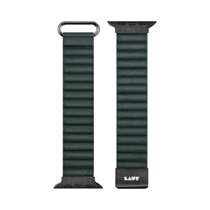 Laut Novi Lux Apple Watch Strap for 38/40/41mm (Pine Green)