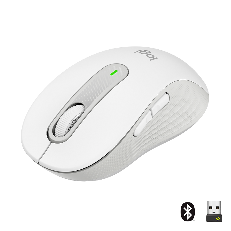Logitech Signature M650 Wireless Mouse (M - White)