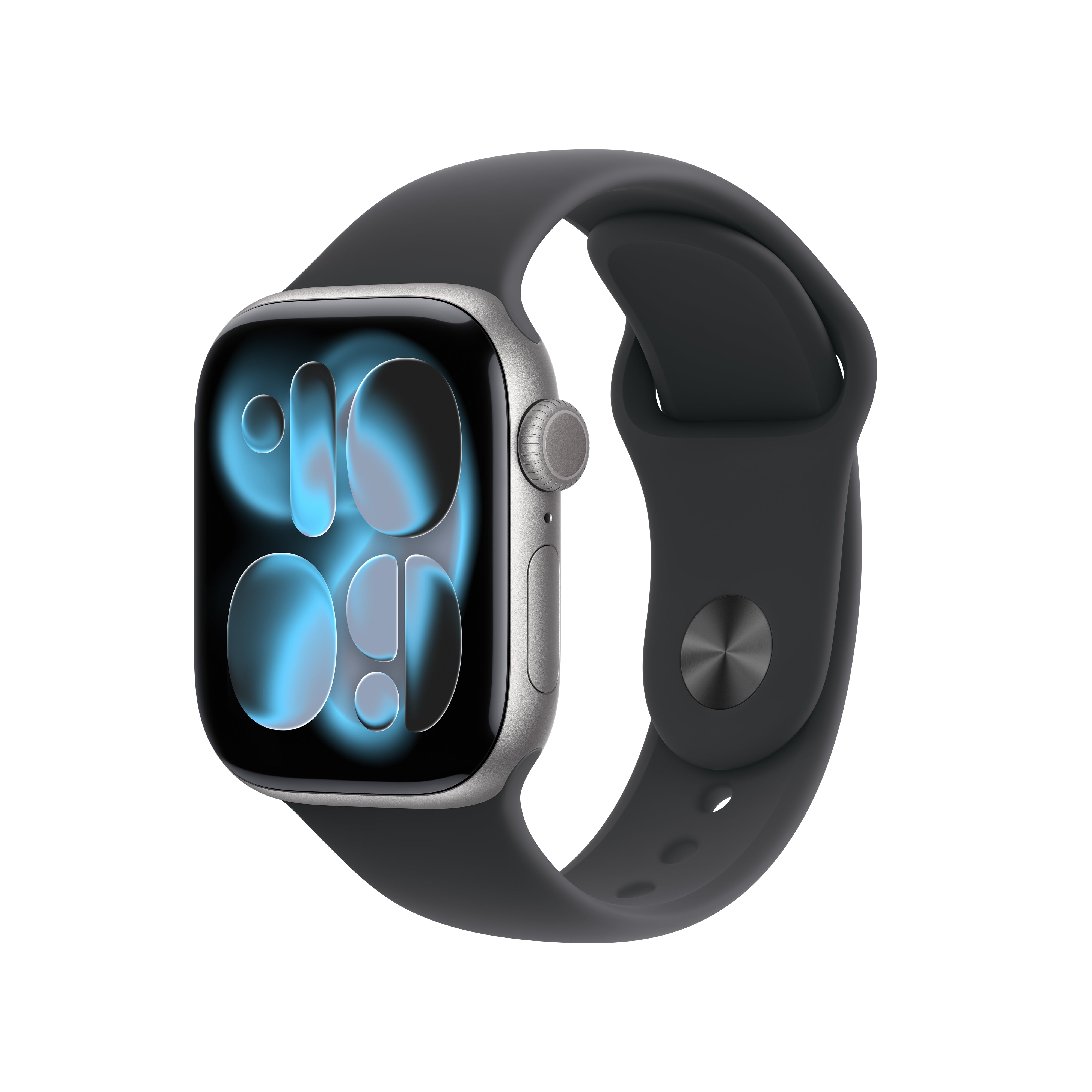 Apple Watch Series 11 GPS 42mm Space Grey Aluminium Case with Black Sport Band - S/M