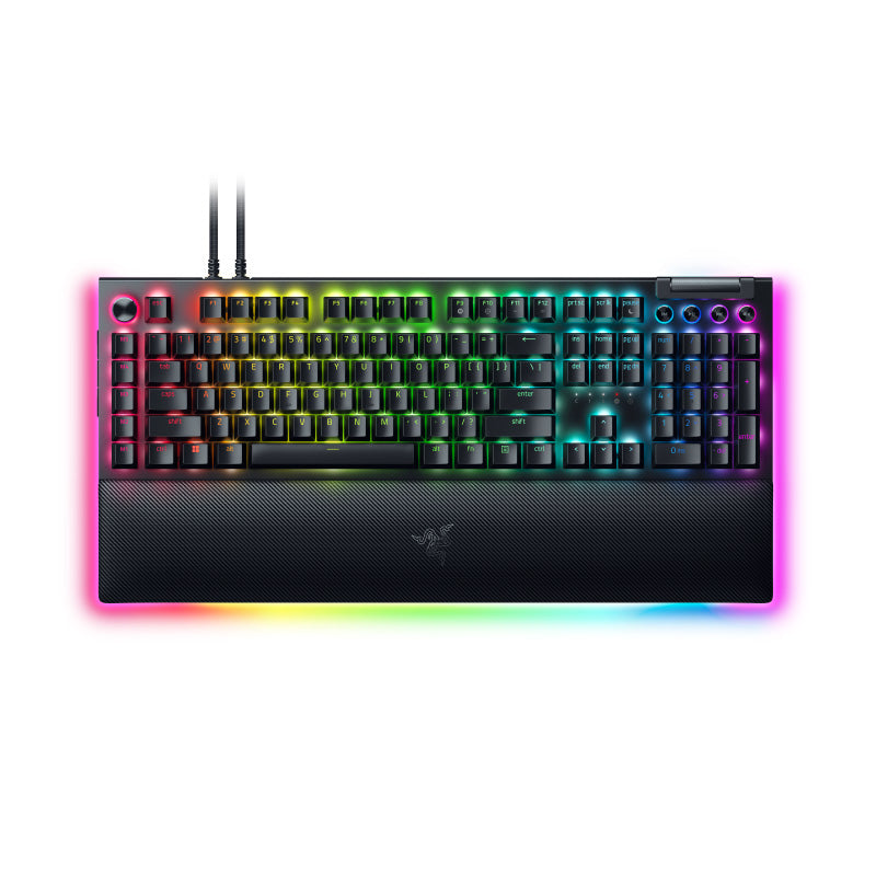 Razer BlackWidow V4 Pro Wired Gaming Keyboard (Green Switch)
