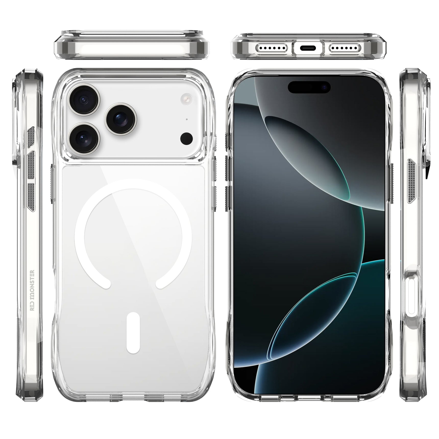 Redmonster iPhone 17 Pro 6.3 (2025) Hachi M Clear