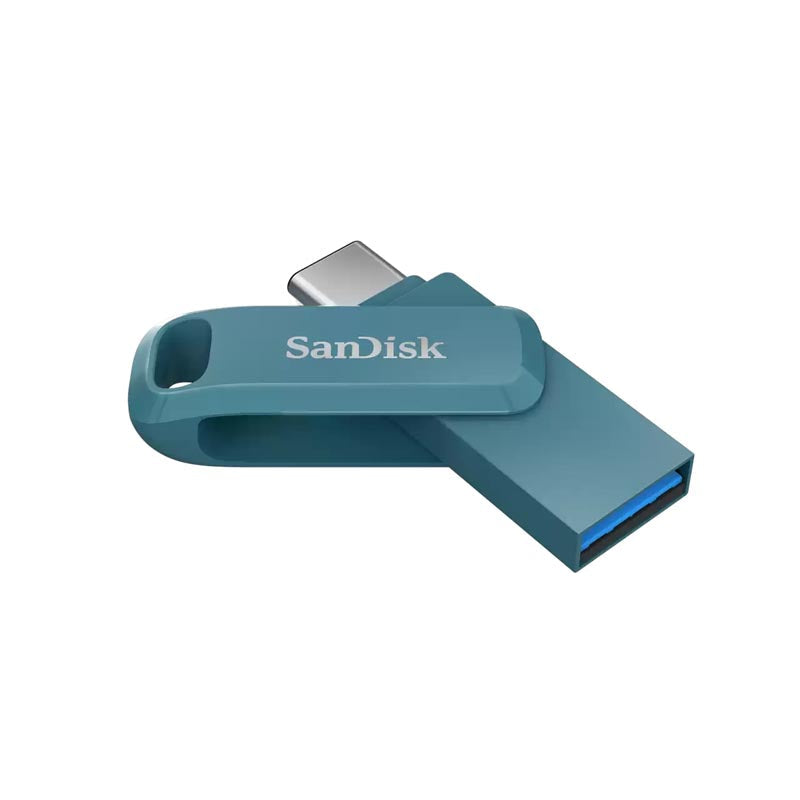 SanDisk Ultra Dual Drive Go 256GB USB-C Navagio Bay Blue