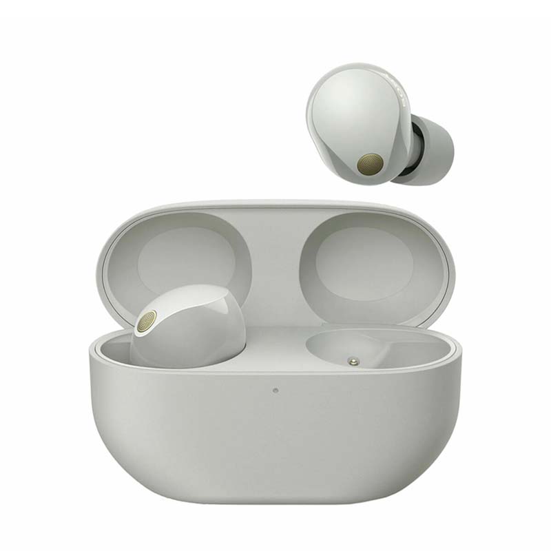 Sony WF-1000XM5 Wireless Noise Cancelling Earphones (Silver)