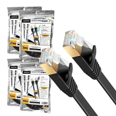 SuperV C705 Lan Cable Cat 7 5M (Black)