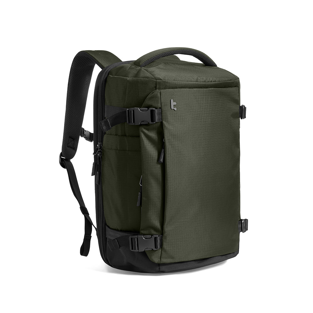 tomtoc Navigator-T66 40L Travel Laptop Backpack - Green