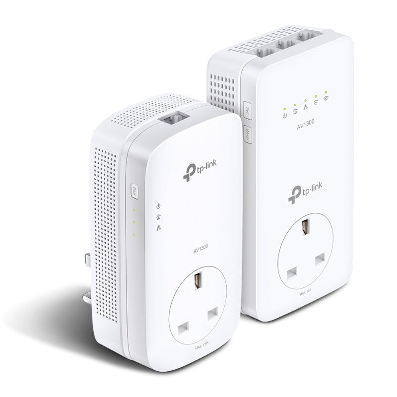 TP-Link TL-WPA8631P KIT AV1300 Gigabit Passthrough Powerline ac Wi-Fi Kit