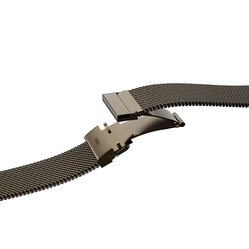 Uniq Dante Pro Apple Watch Self-Adjustable Mesh Steel Band 49/46/45/44MM - Ember Gold