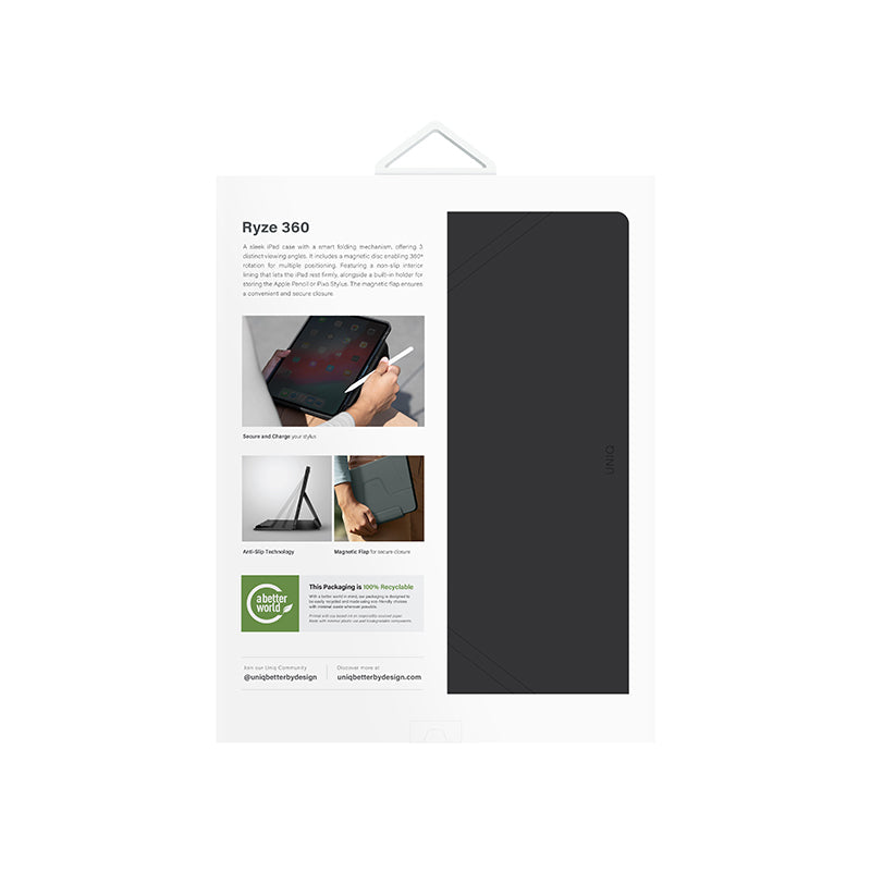 Uniq RYZE 360 iPad Air 13 (2024) - Midnight Black