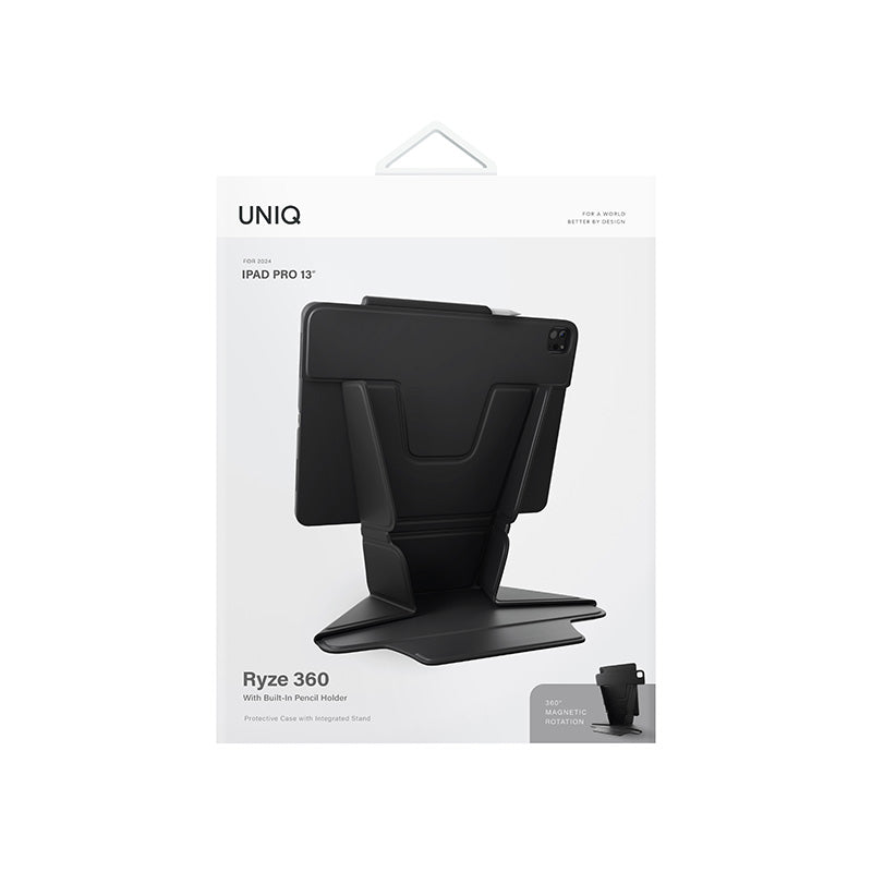 Uniq RYZE 360 iPad Pro 13 (2024) - Midnight Black