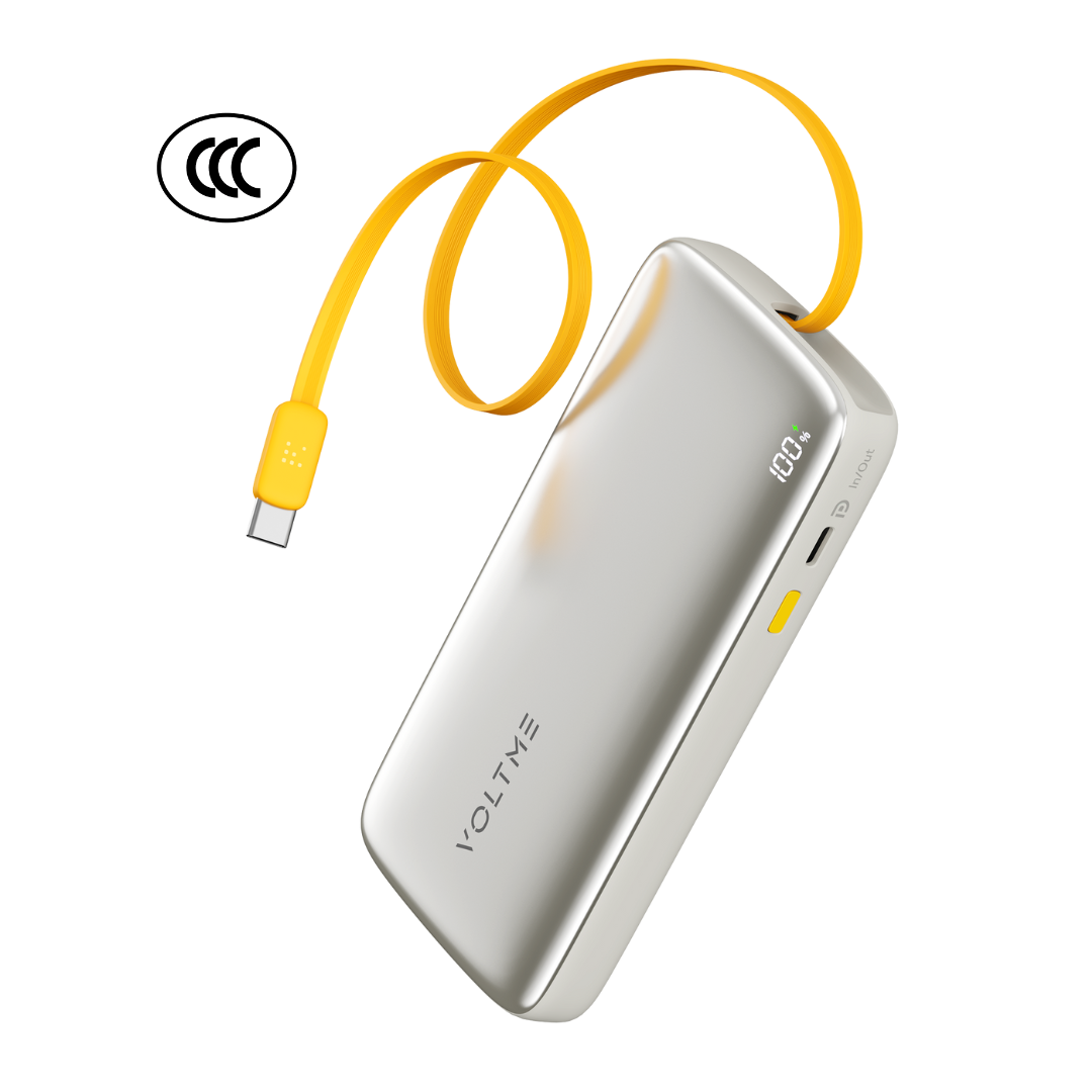 Voltme Hypercore Rollz Lite 10000mAh CCC PB PD22.5W Champagne
